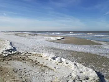 De Panne in de sneeuw (België)